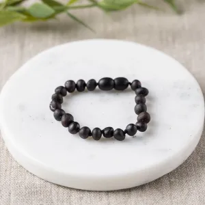 Kids | Raw Cherry Baltic Amber Bracelet