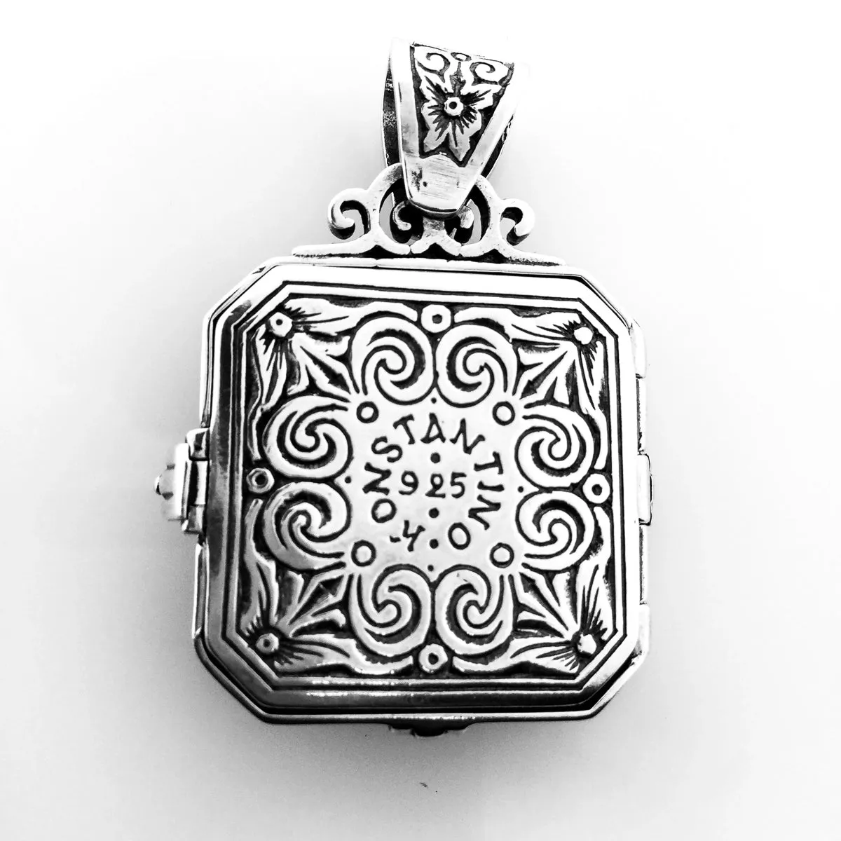 Konstantino Sterling Silver Classics Bee Nectar Locket Pendant