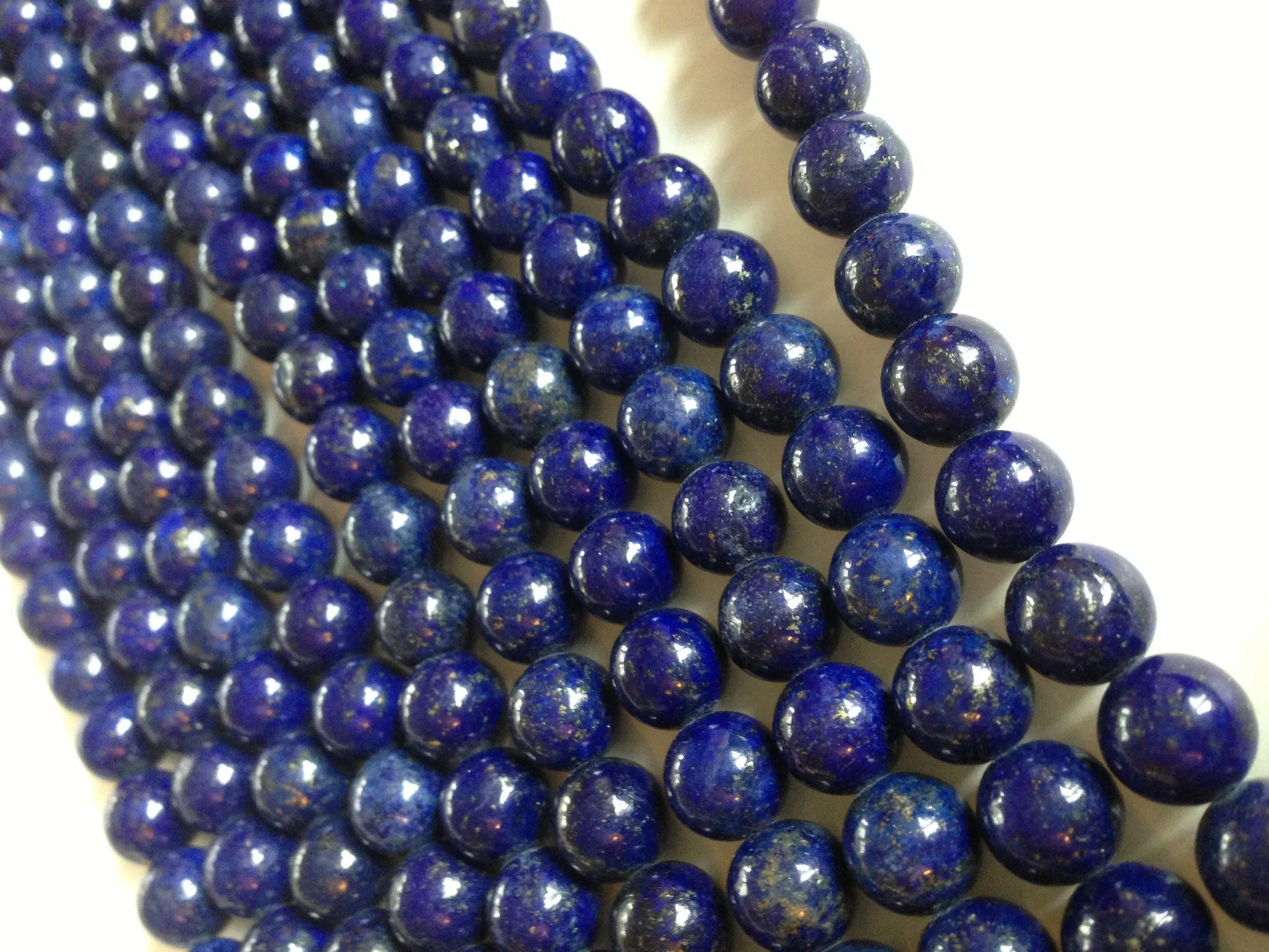 Lapis Lazuli Beads | Round Beads | 8mm | A Grade