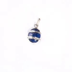 Lapis Lazuli Cuyen Pendant | Artisan Design | Handmade in Chile