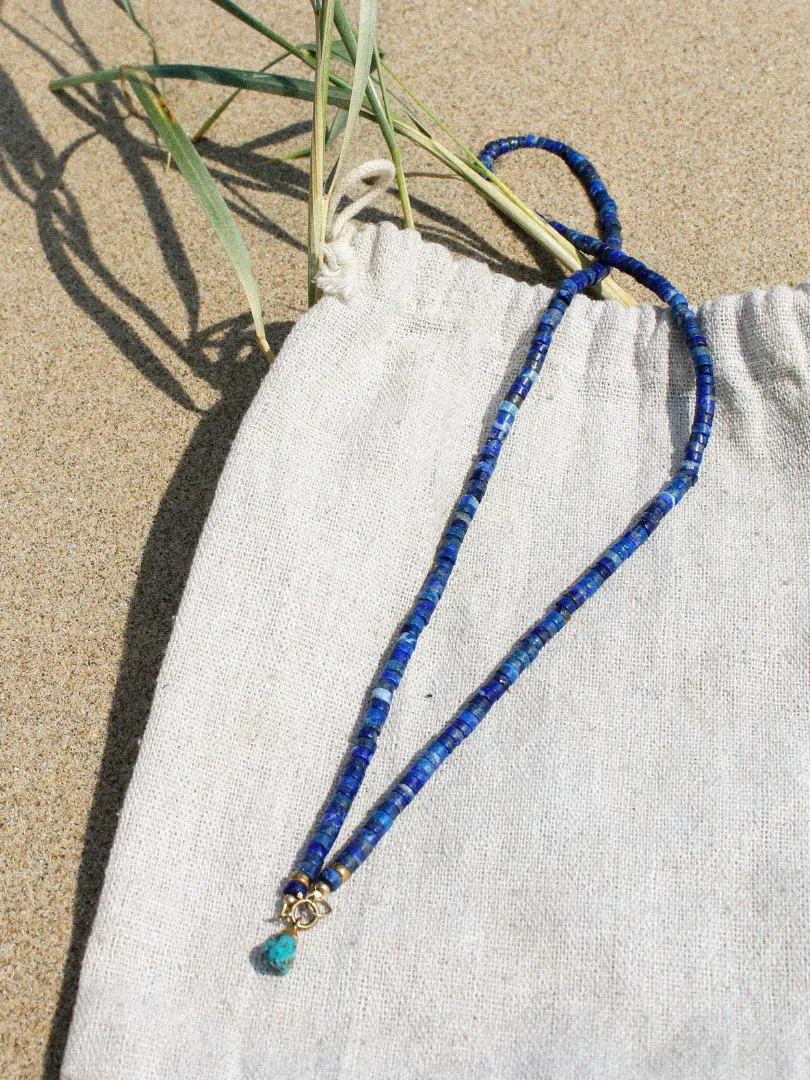 Lapis Lazuli Heishi | The Stone of Spirituality