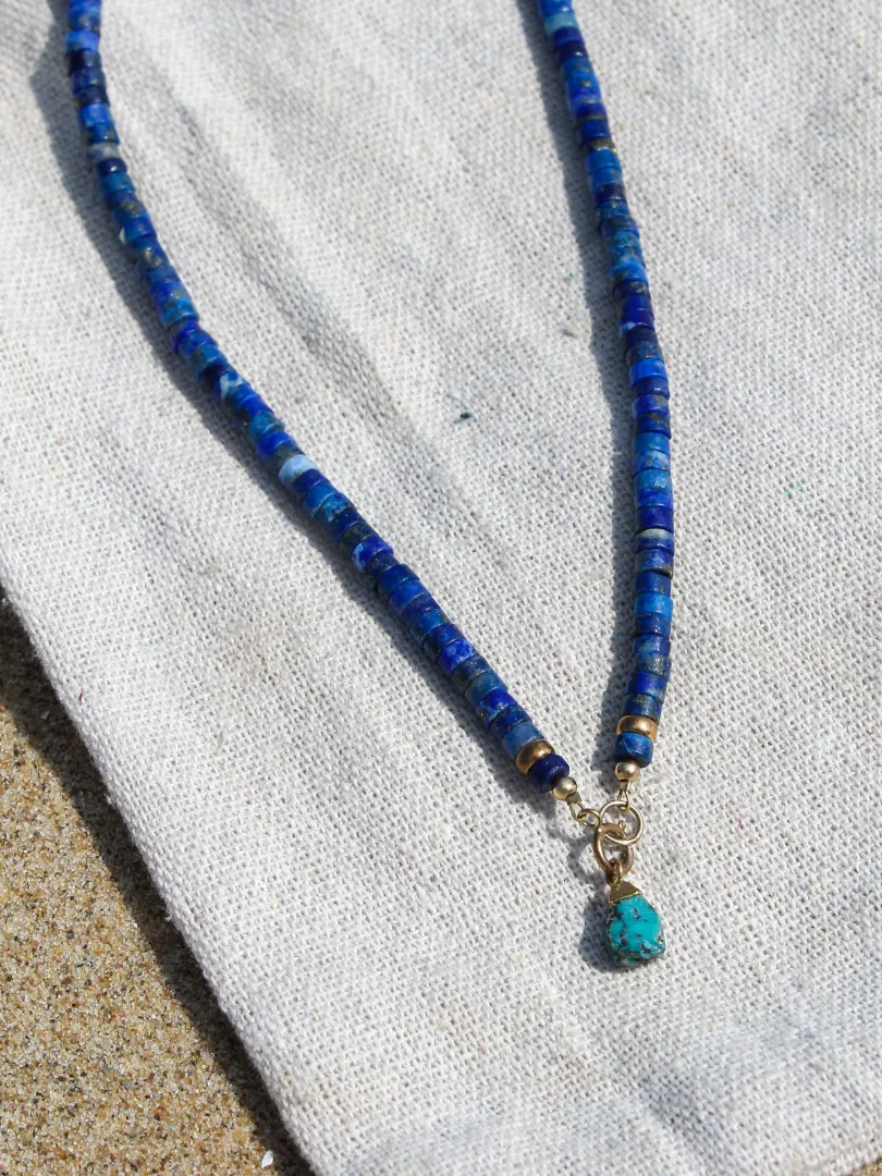 Lapis Lazuli Heishi | The Stone of Spirituality