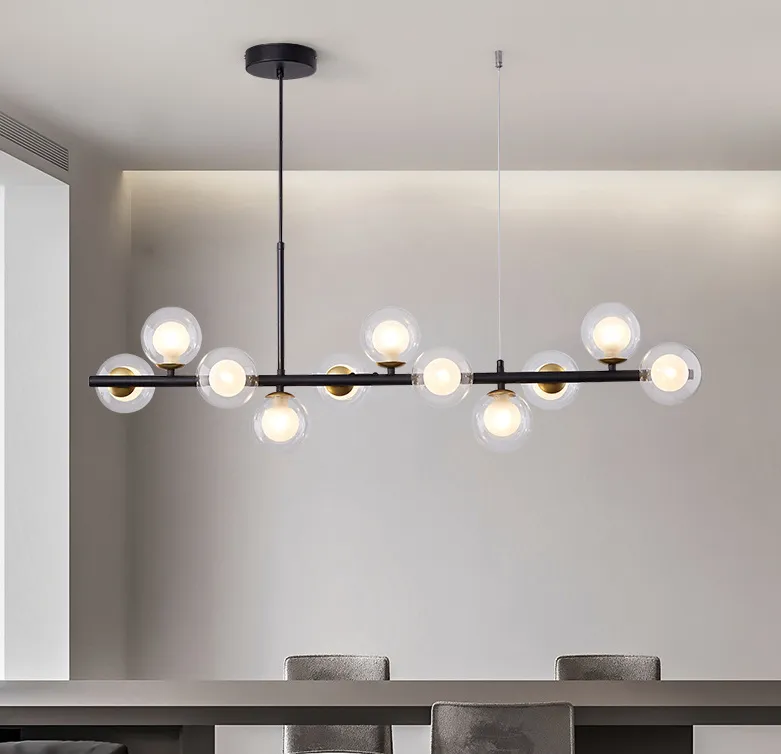 LED Multi-Design DNA Molecular Pendant Light