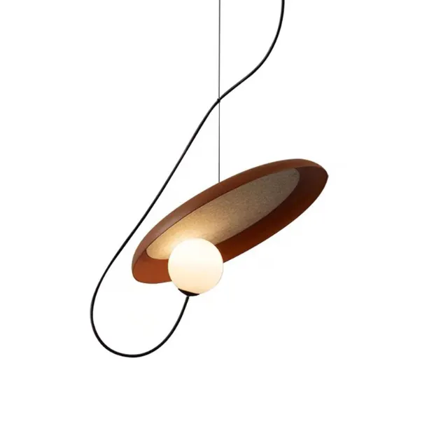 LED Round Disc Modern Decorative Pendant Light