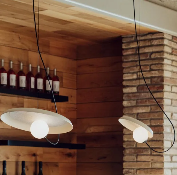LED Round Disc Modern Decorative Pendant Light