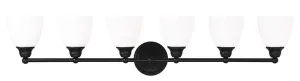 Livex Somerville 6 Light Bronze Bath Light - C185-13666-07