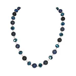 LONGER Link Necklace - Sapphire