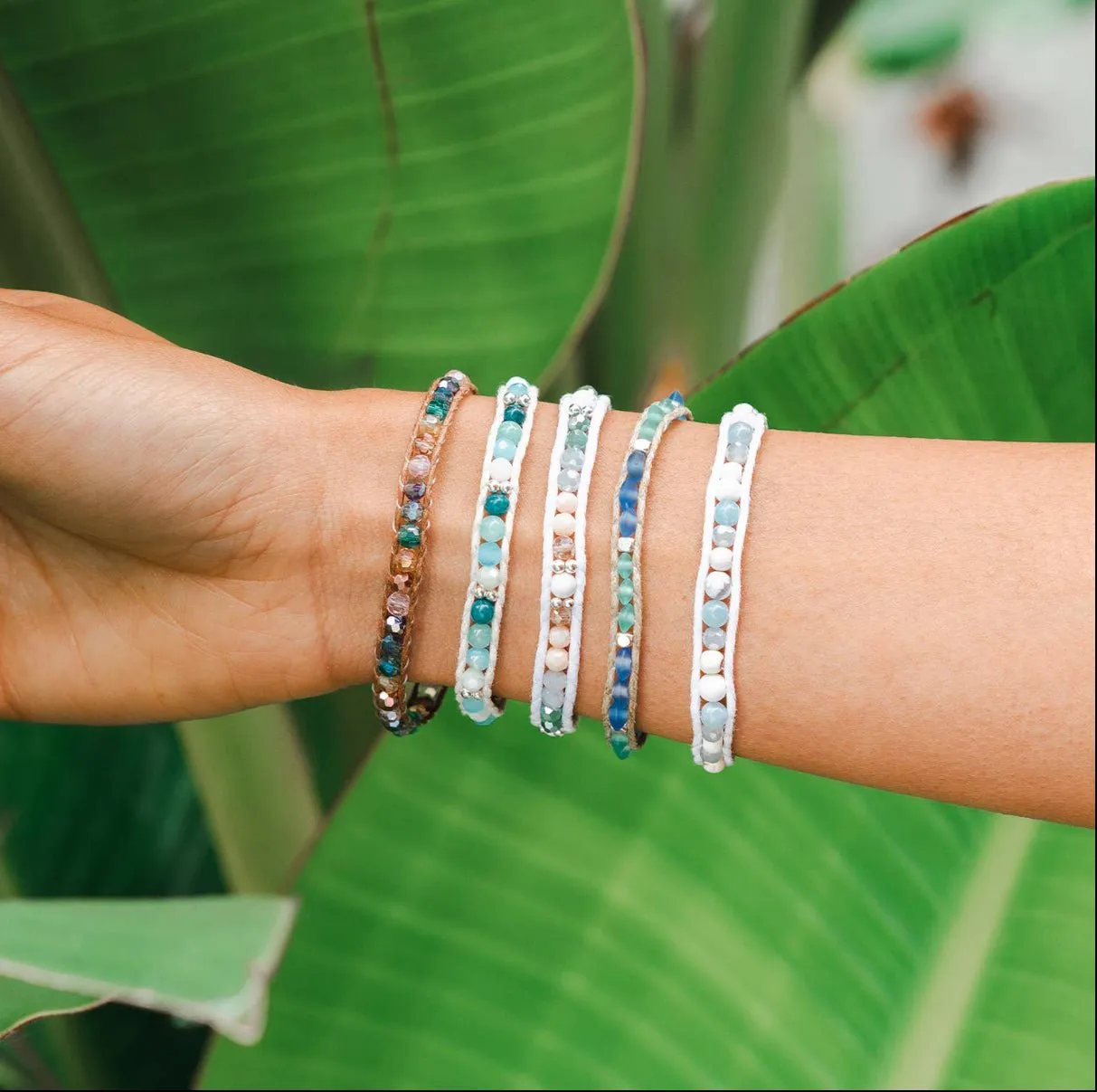 Lotus and Luna Ocean Bracelet Collection