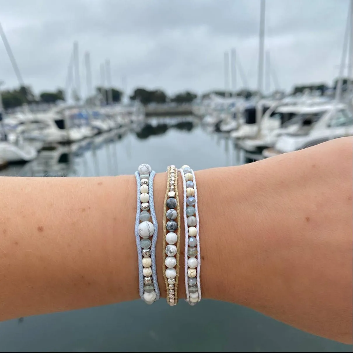 Lotus and Luna Ocean Bracelet Collection