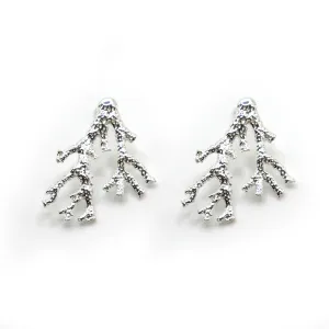 Maxi Coral Stud Earrings