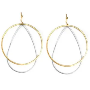 Meghan Browne Vicki Earring - Gold Silver