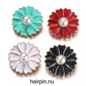 Metal Hairpin click / chunk button 053