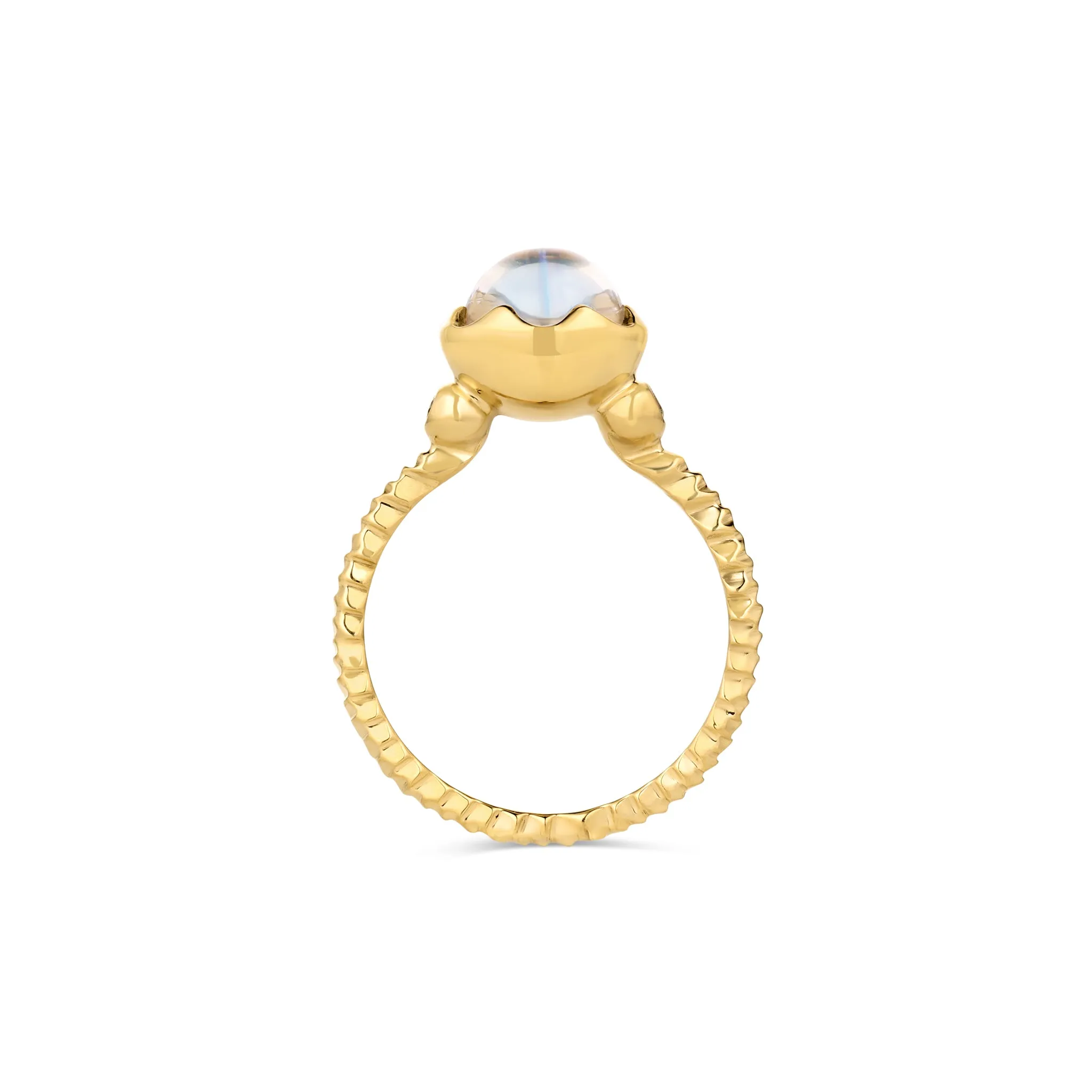 Moonstone Wishing Well Ring