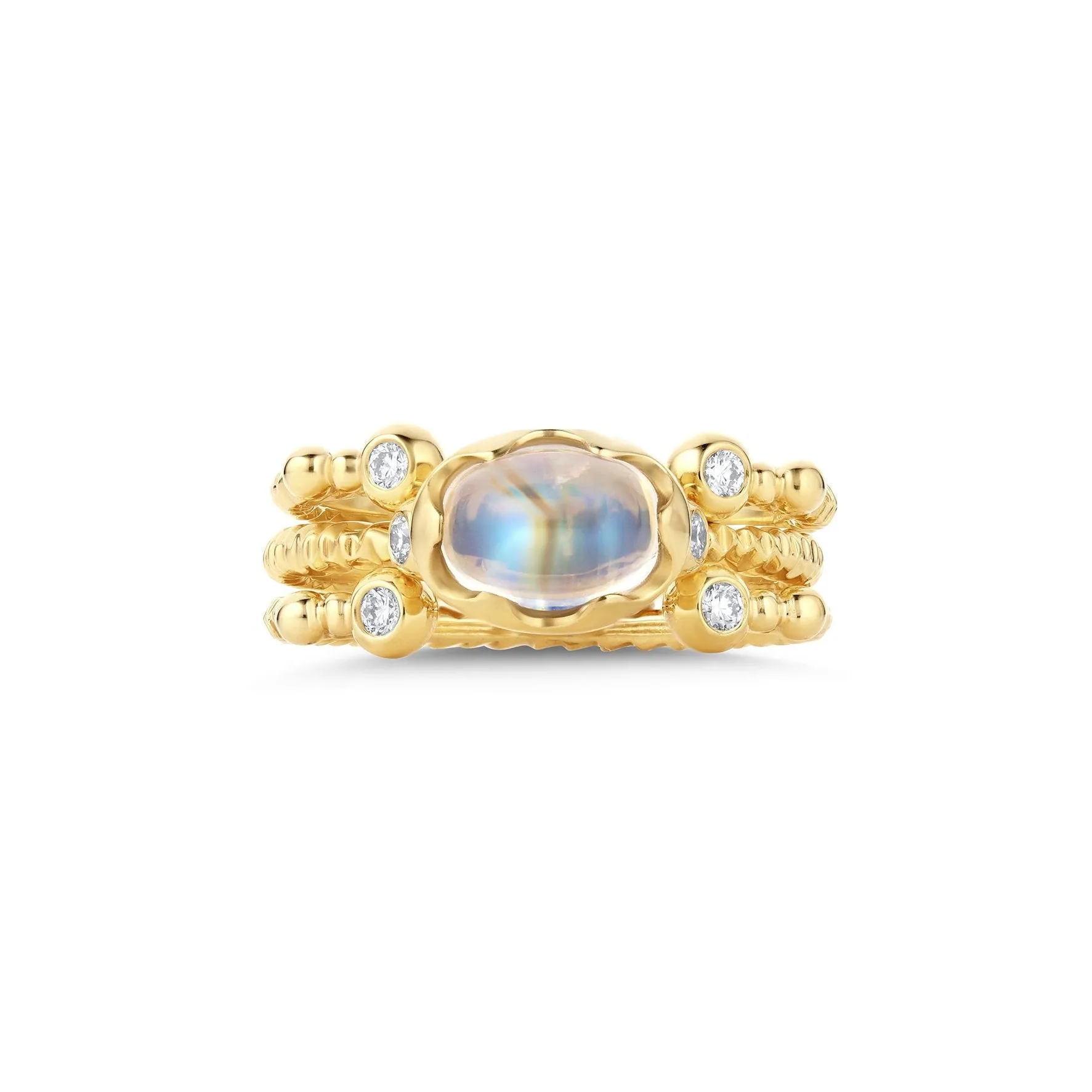 Moonstone Wishing Well Ring