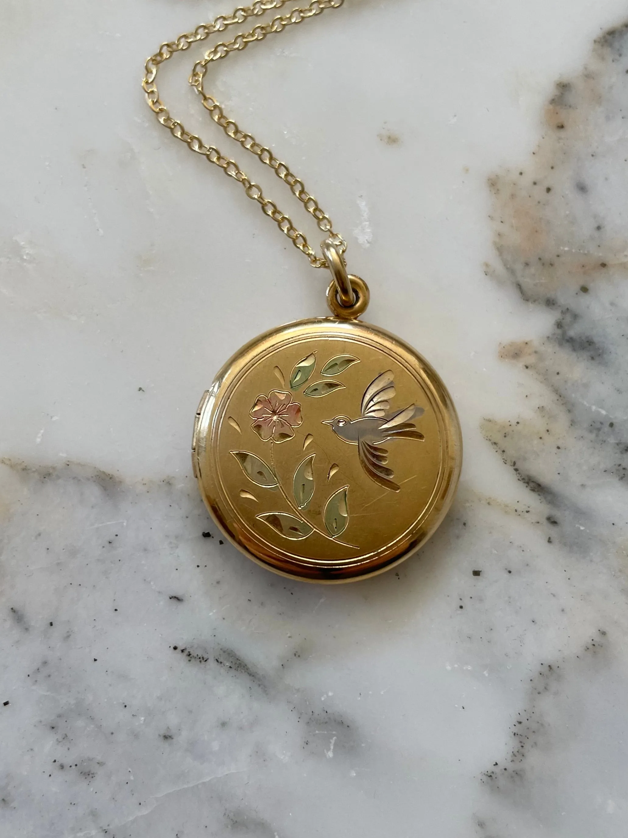 Morning Song Vintage Locket