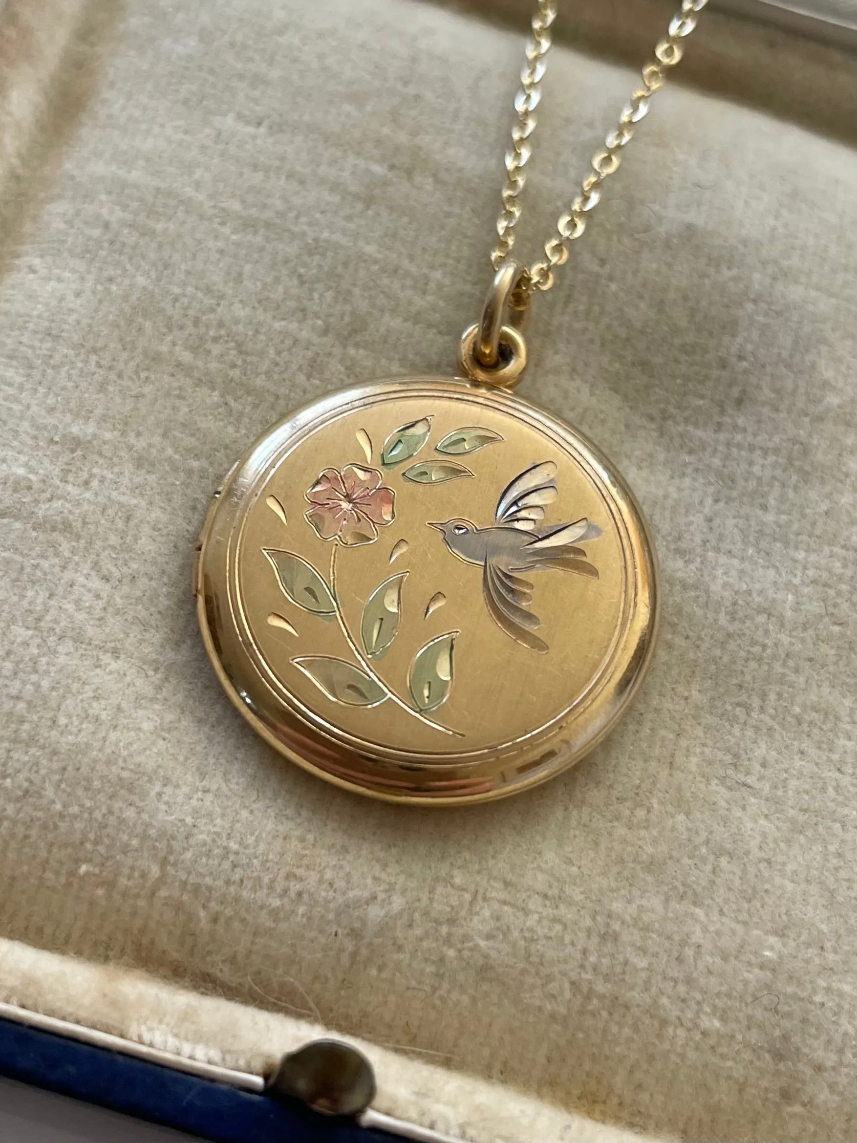 Morning Song Vintage Locket