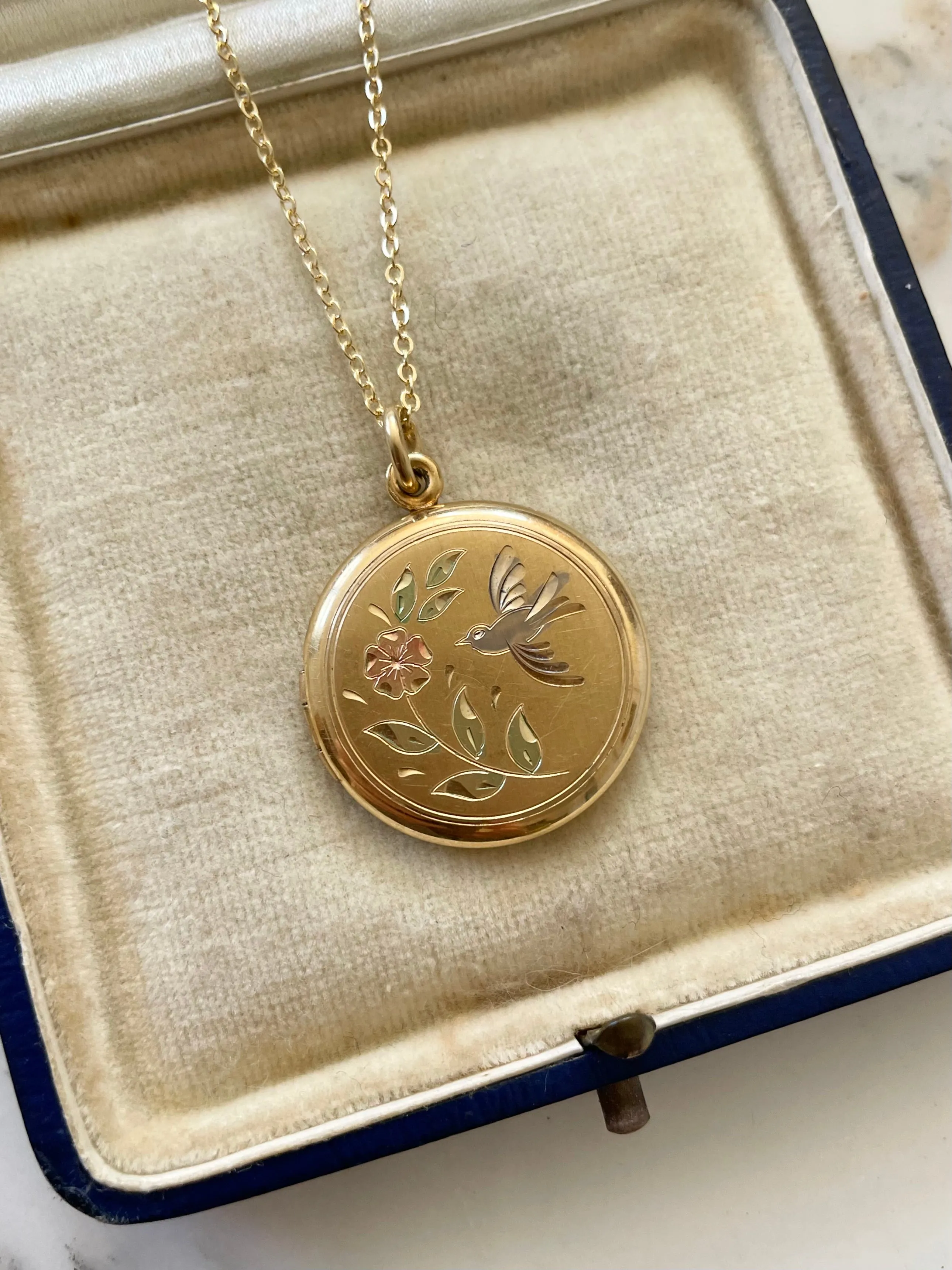 Morning Song Vintage Locket