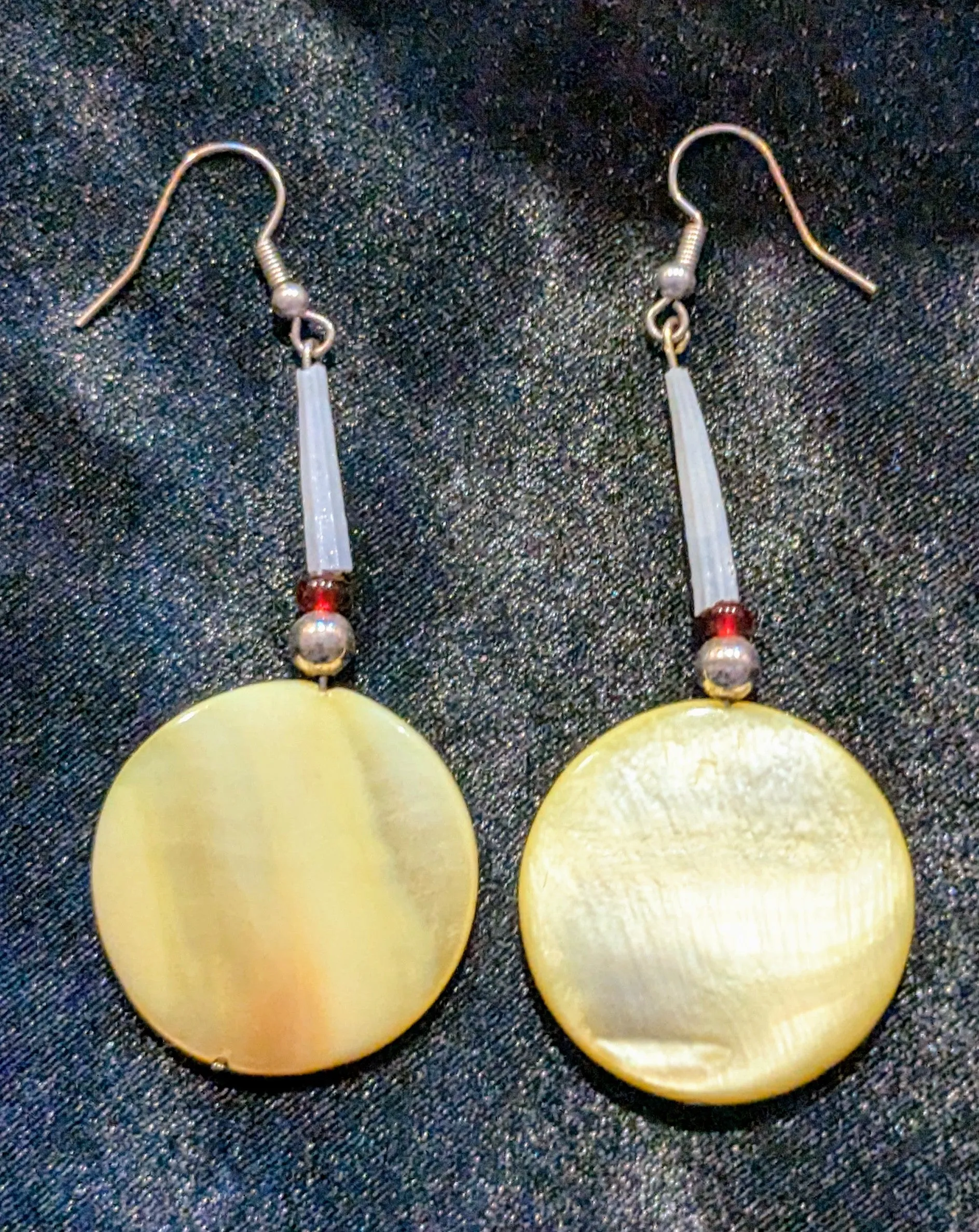 Mother of Pearl Dangle Earrings