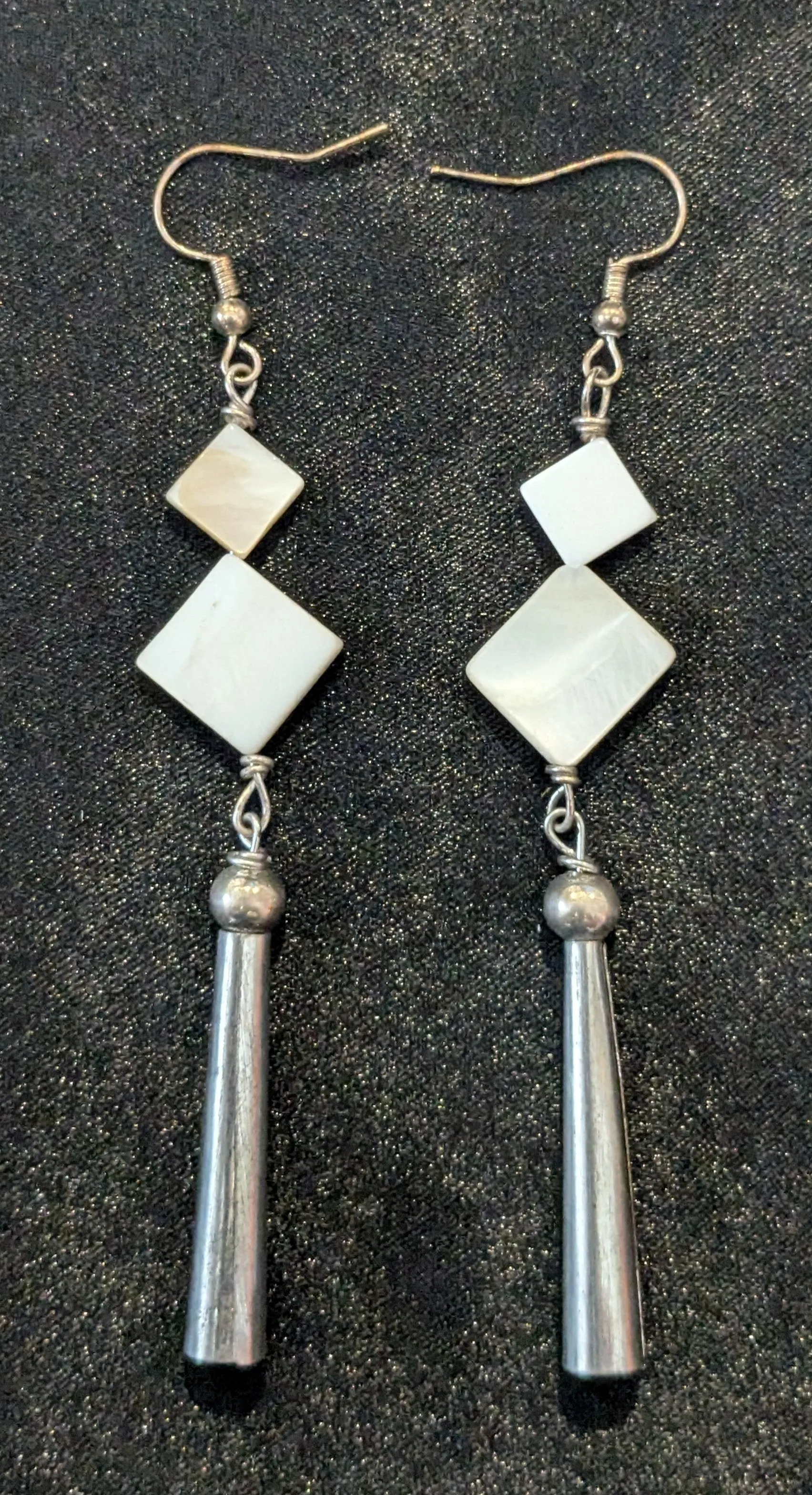 Mother of Pearl Dangle Earrings