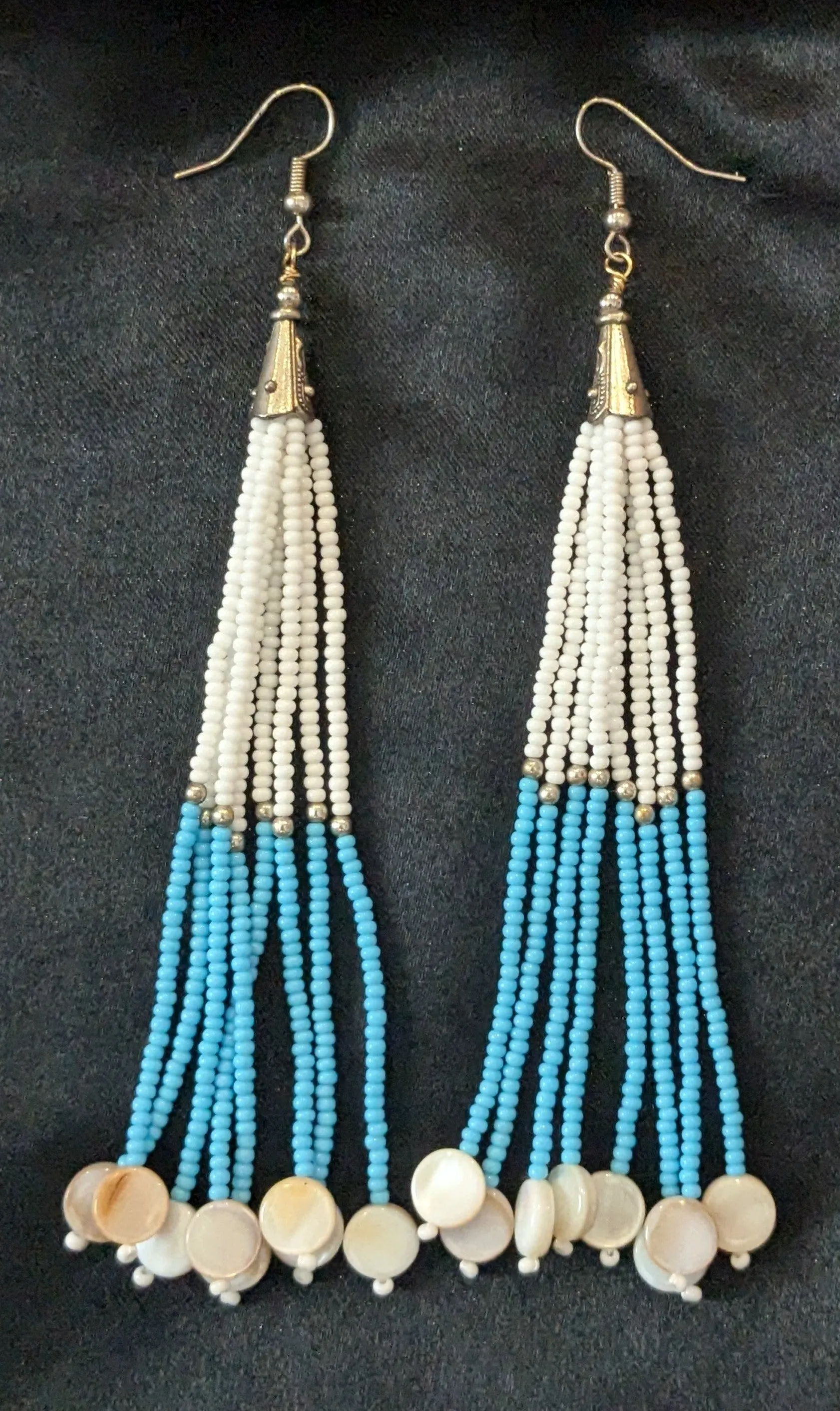 Mother of Pearl Dangle Earrings