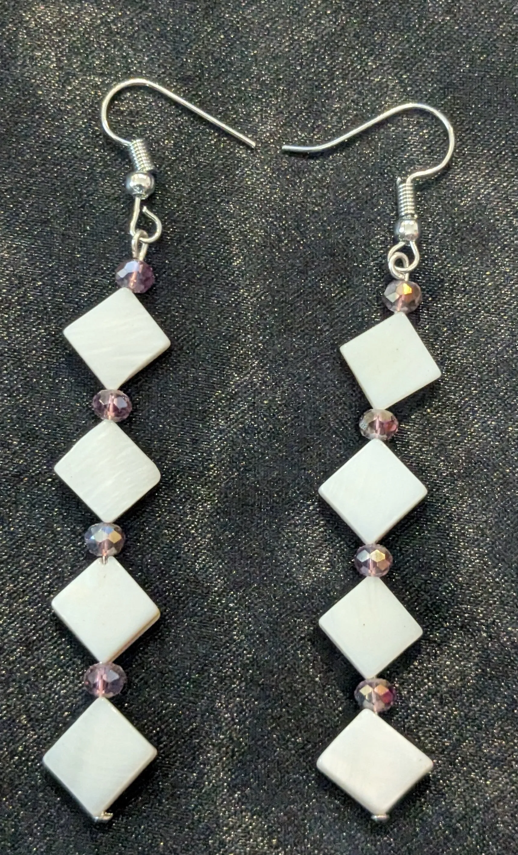 Mother of Pearl Dangle Earrings