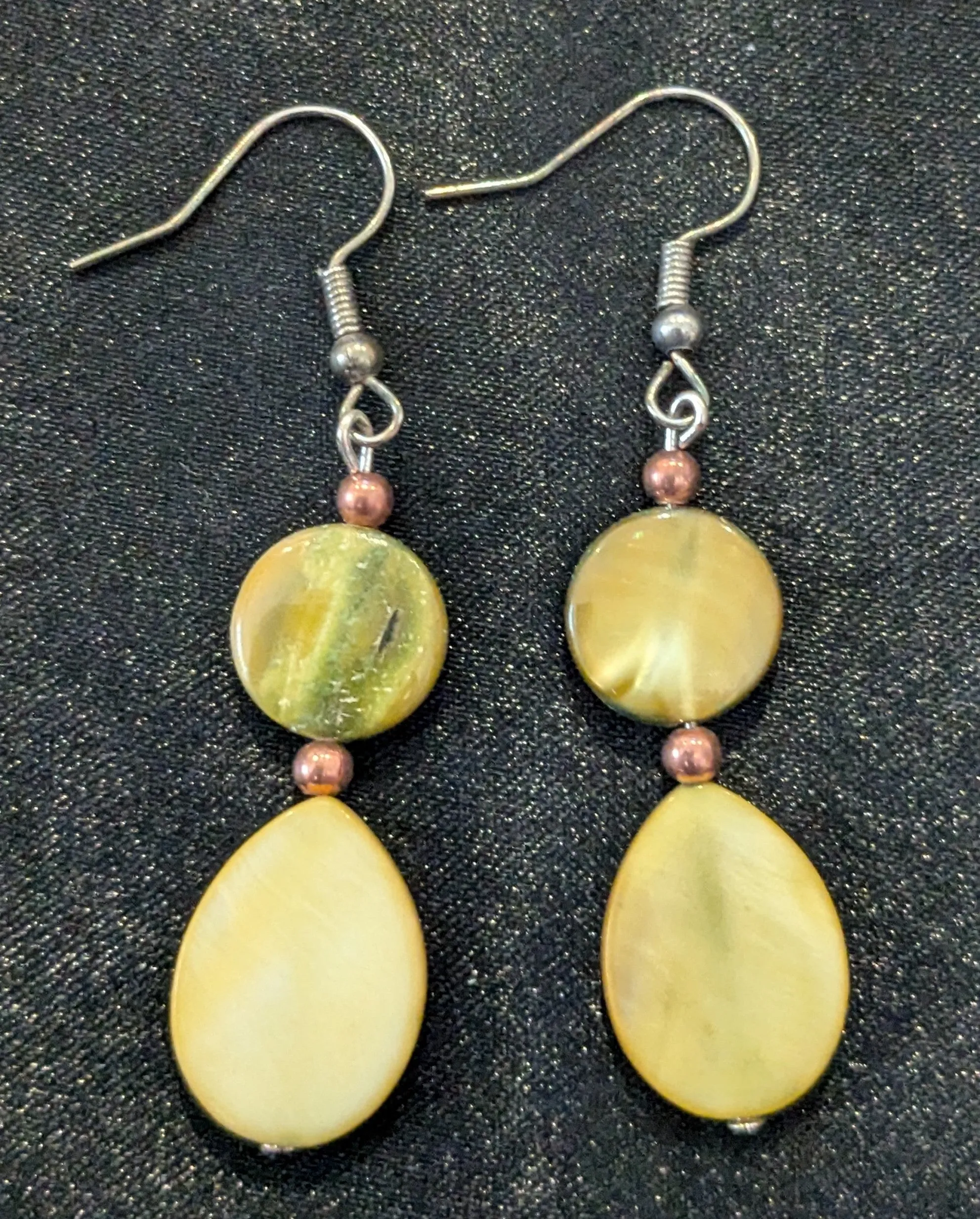 Mother of Pearl Dangle Earrings