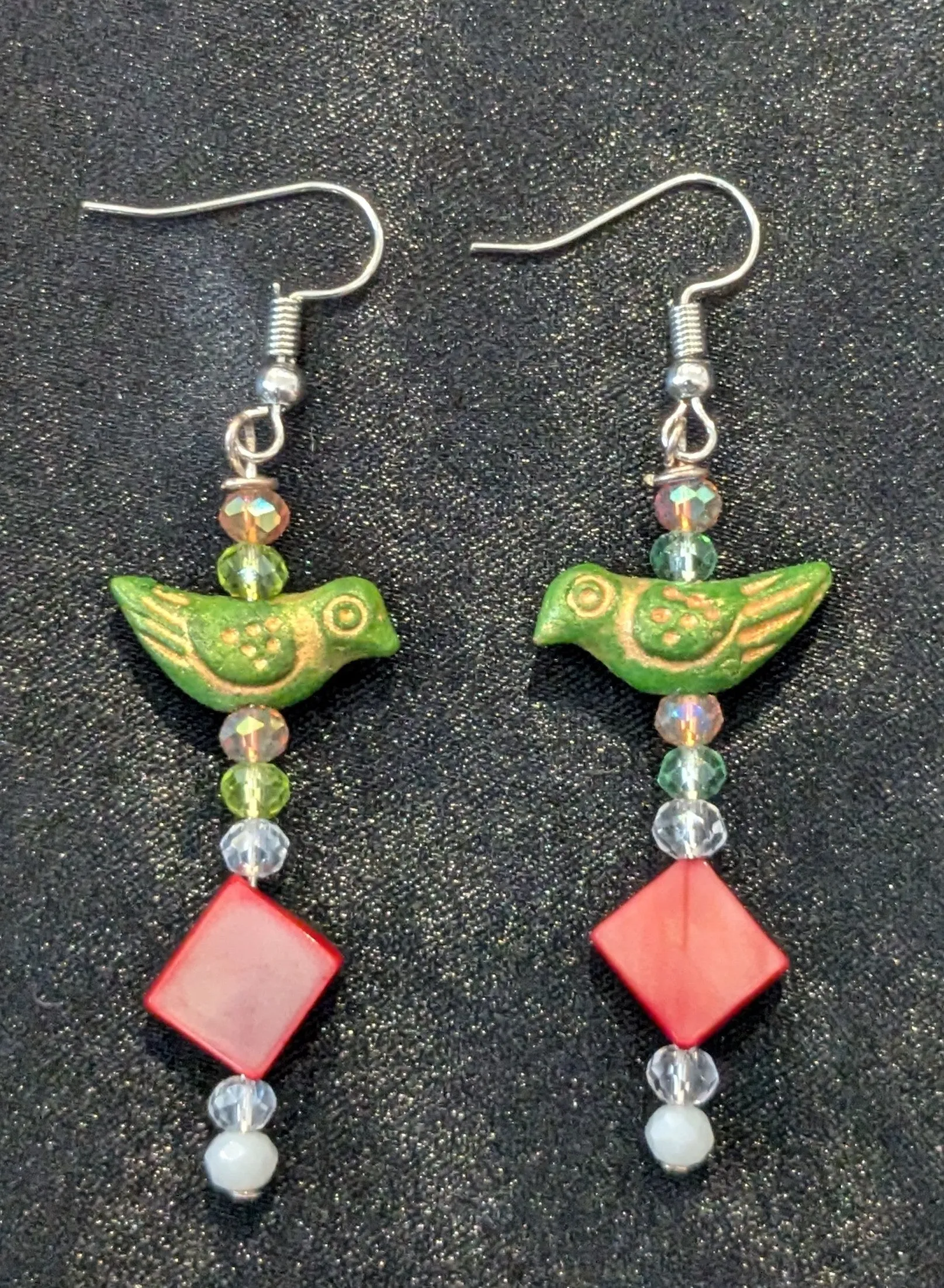 Mother of Pearl Dangle Earrings