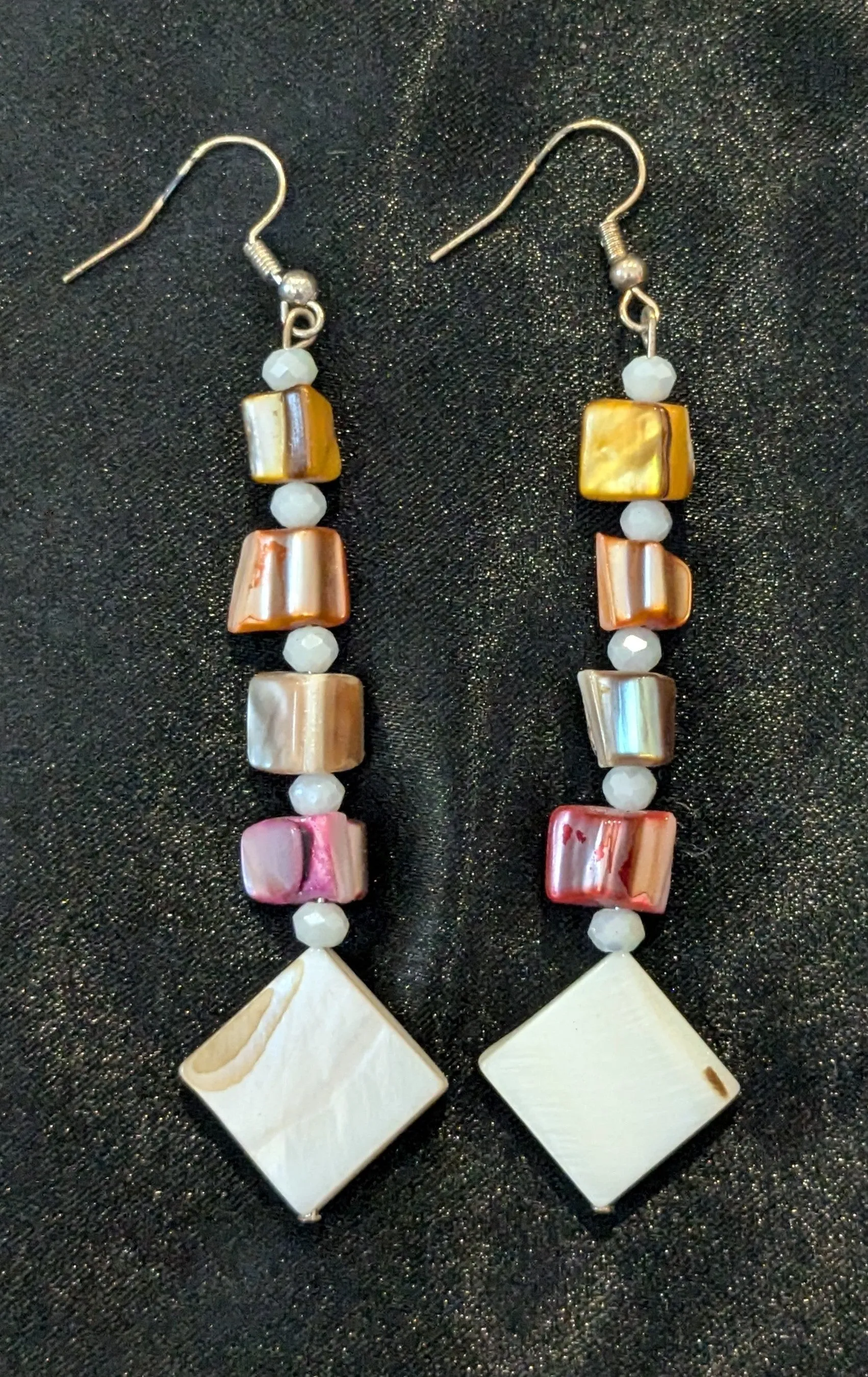 Mother of Pearl Dangle Earrings