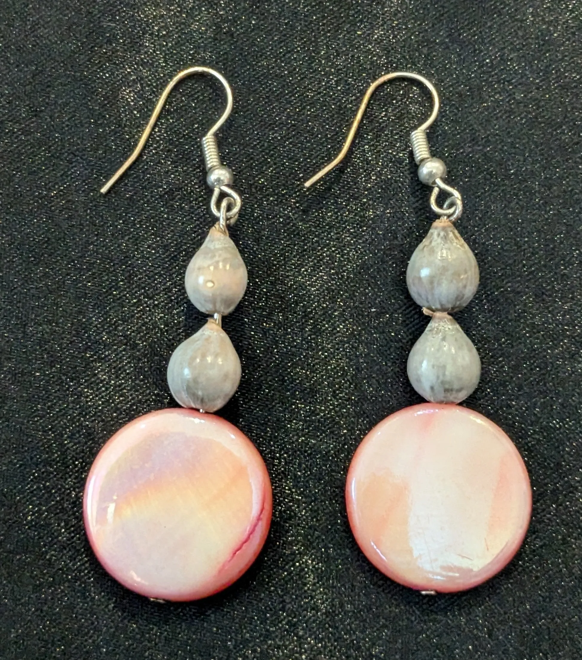Mother of Pearl Dangle Earrings