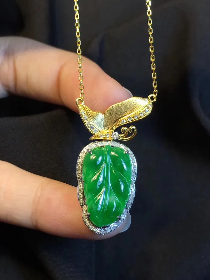 Natural Jade Pendant Jadeite Pendant NPT064
