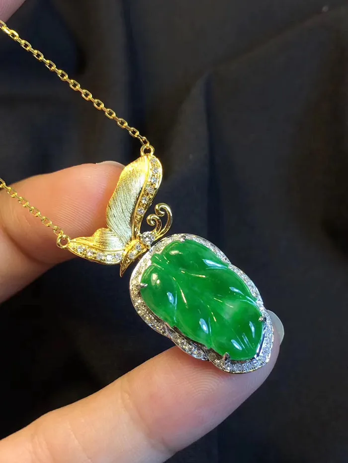 Natural Jade Pendant Jadeite Pendant NPT064