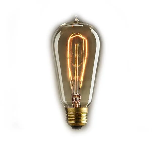 Nostalgic Edison Hairpin Light Bulb - 40 Watt - 50 Bulb Pack
