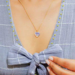 ONEarth Opal Stone Pendant with Silver Chain