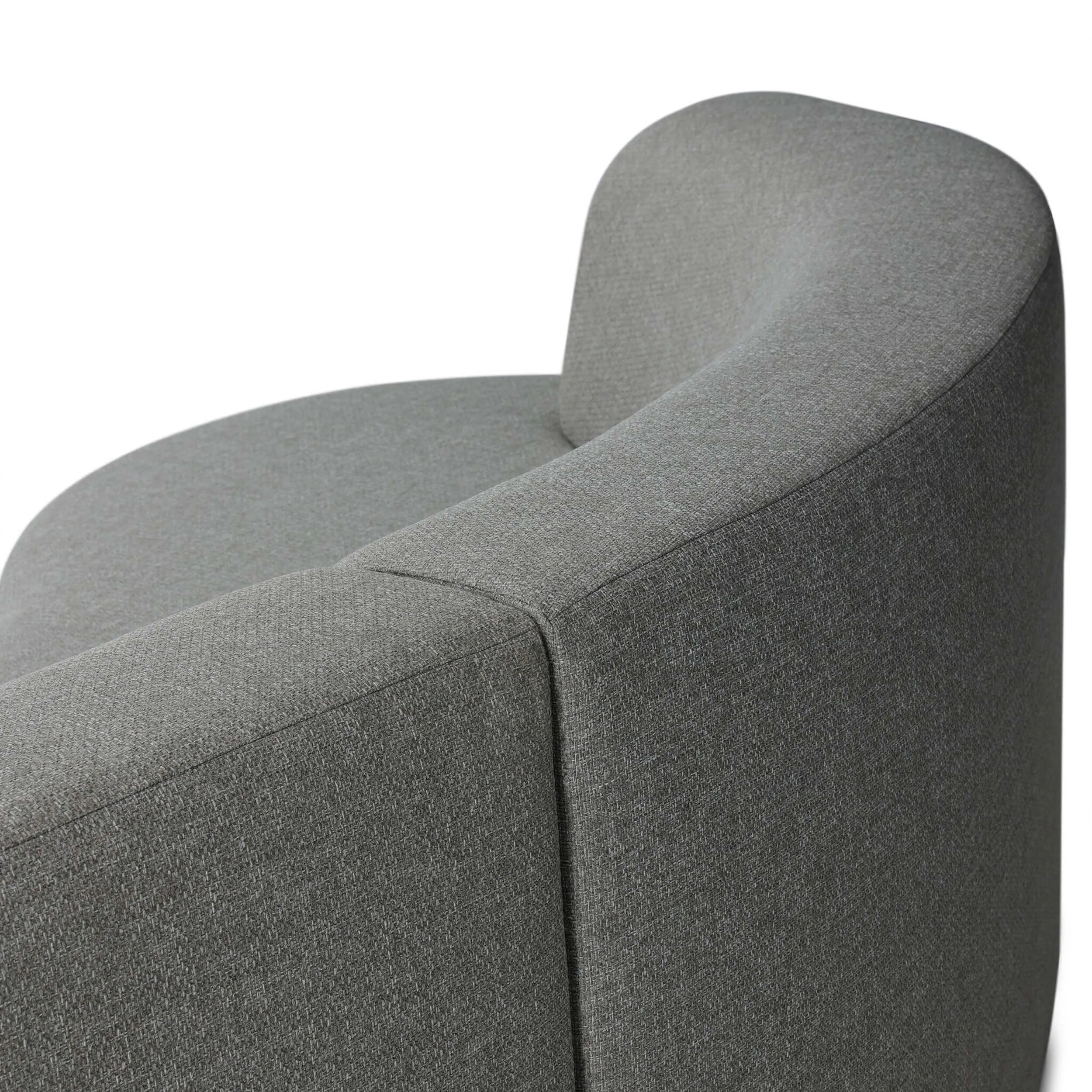Opal Outdoor 2 Piece Sectional, Hayes Smoke
