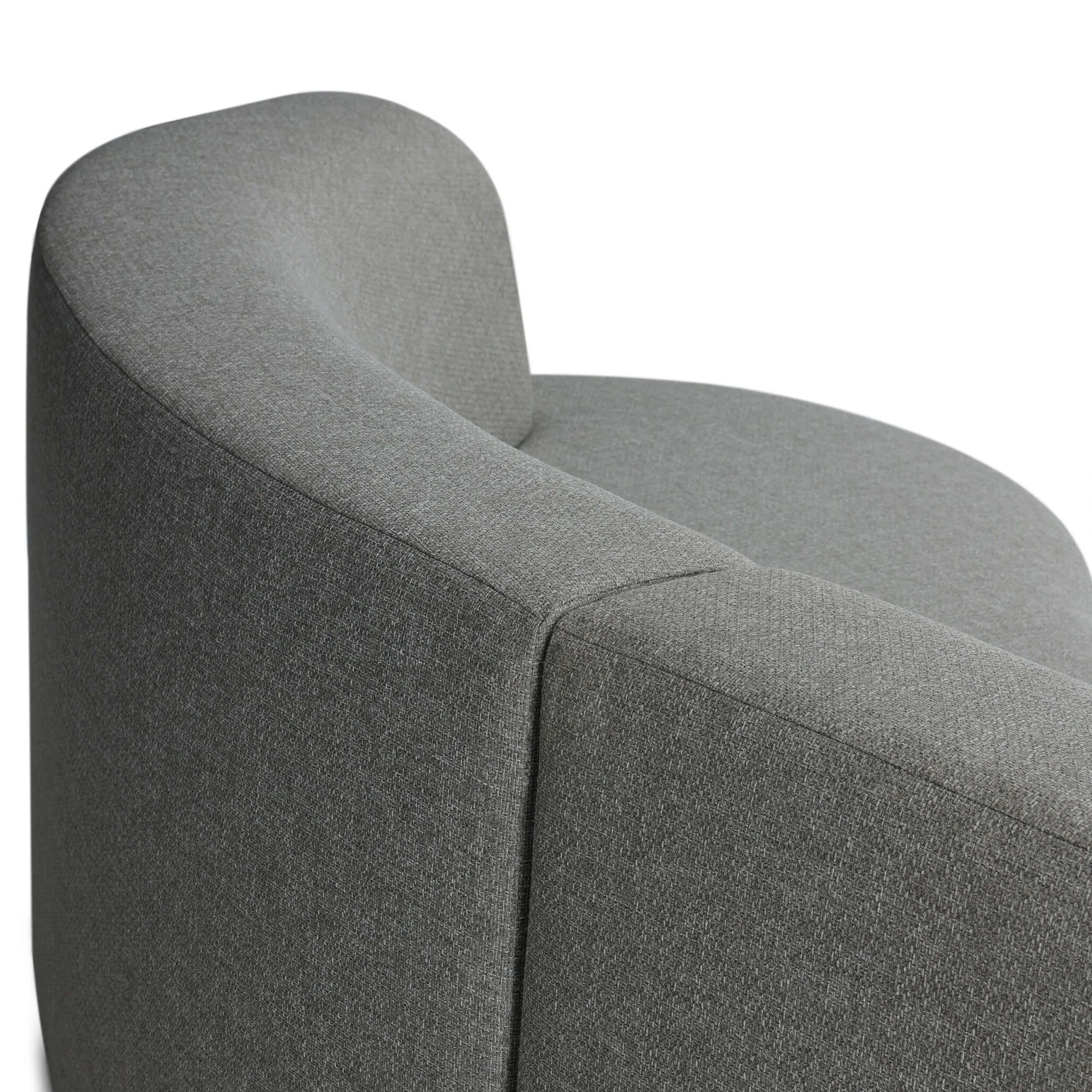Opal Outdoor 2 Piece Sectional, Hayes Smoke