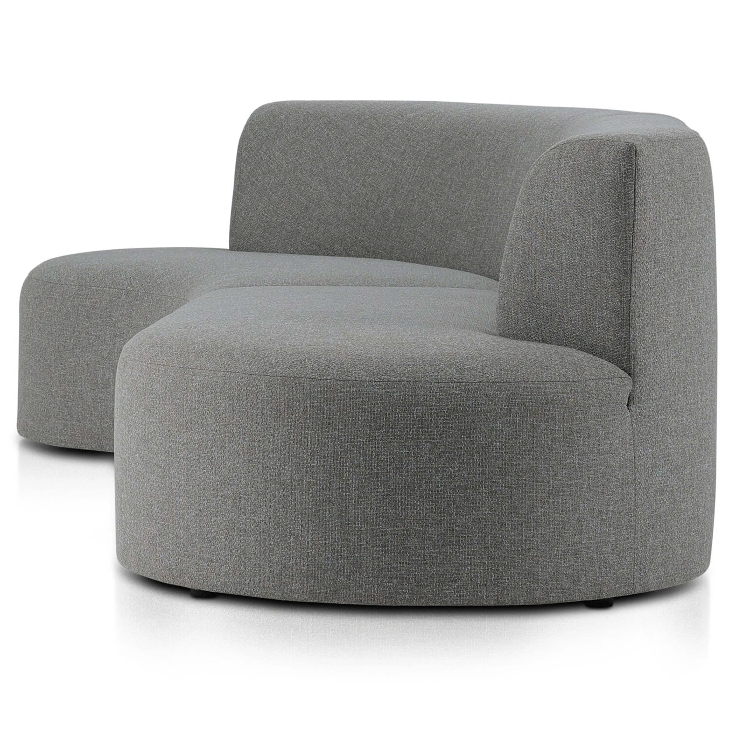 Opal Outdoor 2 Piece Sectional, Hayes Smoke