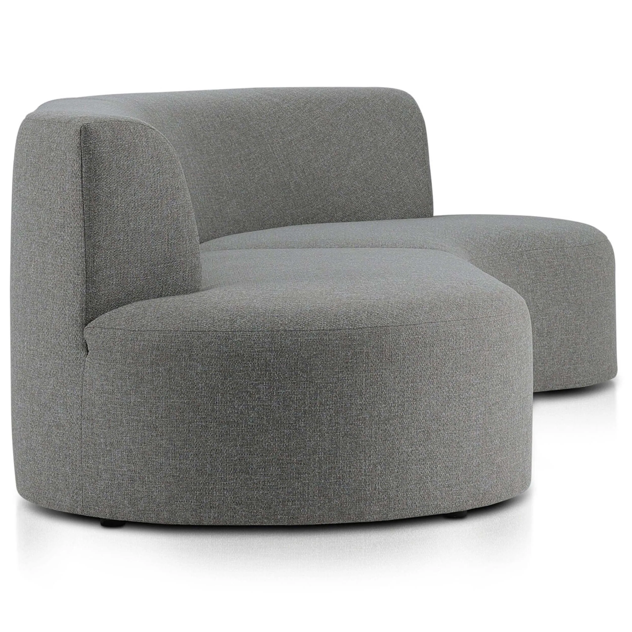 Opal Outdoor 2 Piece Sectional, Hayes Smoke