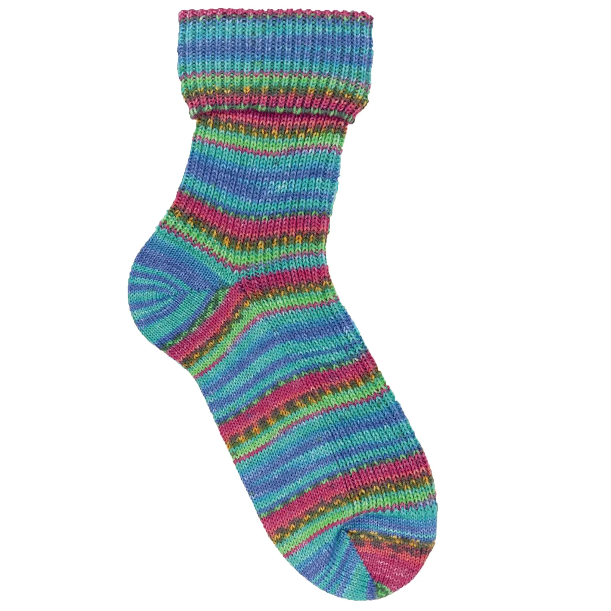 Opal Regenwald: 20th Anniversary Edition Yarn - 9622 Zoey Die Zuckerbäckerin