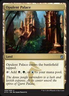Opulent Palace #238 Mtg Khans Of Tarkir Single
