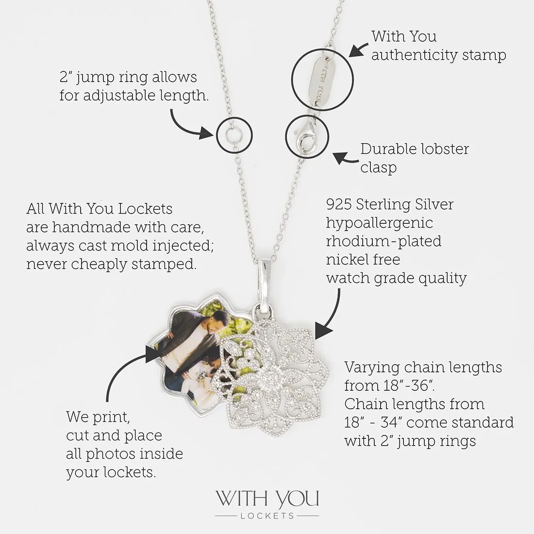 Paloma Locket Necklace