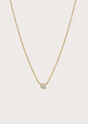 Petite Bezel Necklace