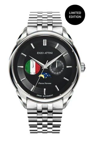 Piazza Navona, Roma - President Bracelet / Swiss Movement.