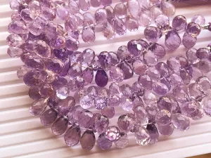 Pink Amethyst Micro faceted Drops