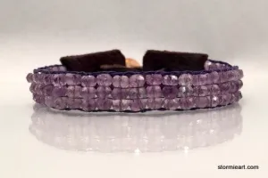 Purple Amethyst Bracelet