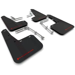 Rally Armor Black UR Mud Flaps w/Red Logo | 2020-2022 Toyota GR Yaris