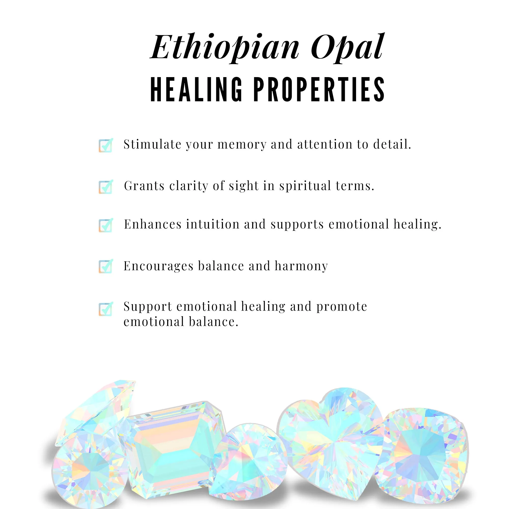 Real Ethiopian Opal and Diamond Three Stone Promise Ring