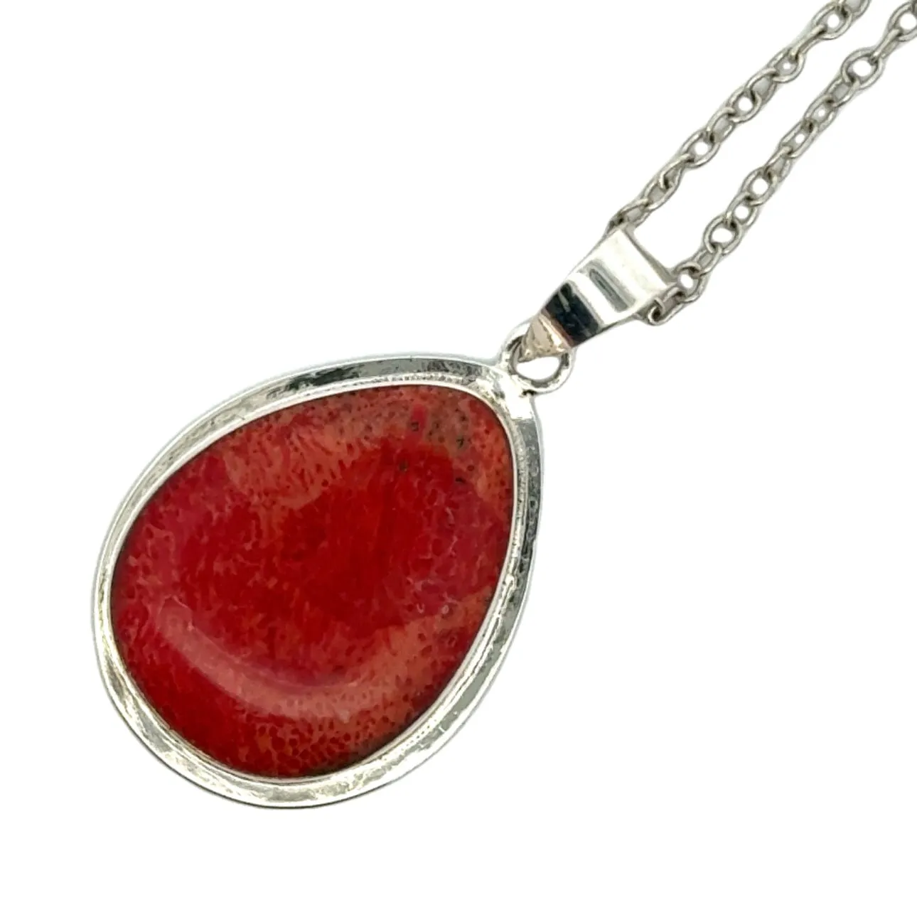 Red Coral Pendant