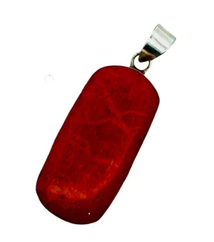 Red Coral Pendant