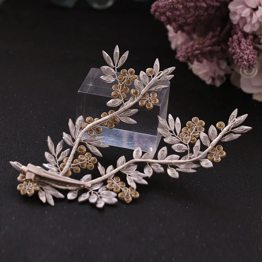 Rhinestone Bridal Tiara Headband - Elegant Hair Accessory