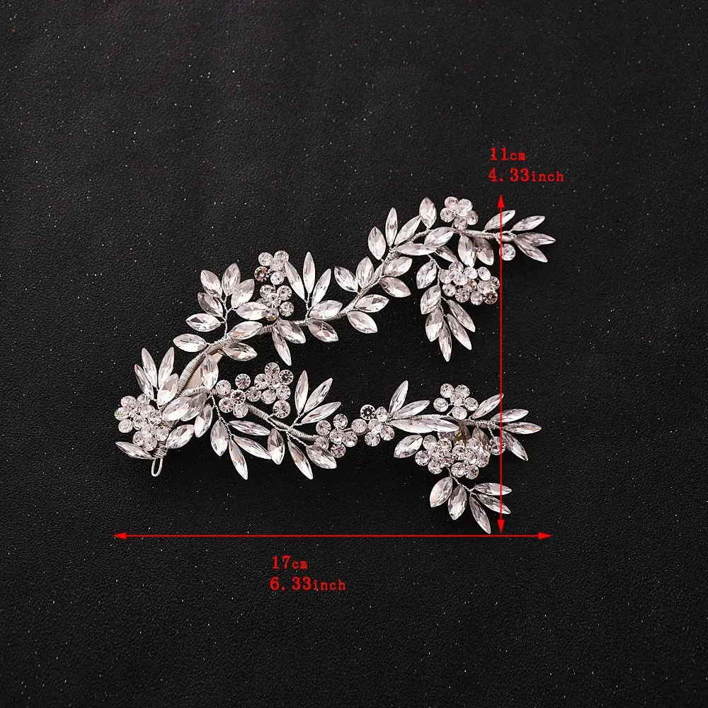 Rhinestone Bridal Tiara Headband - Elegant Hair Accessory